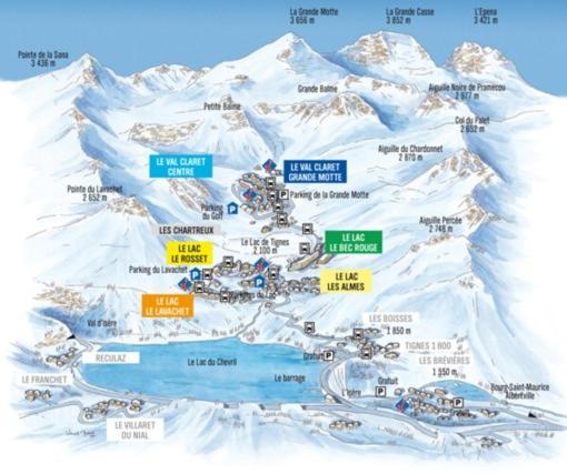 Charmant Studio Aux Pieds Des Pistes Vue Sur La Montagne Tignes Exterior foto