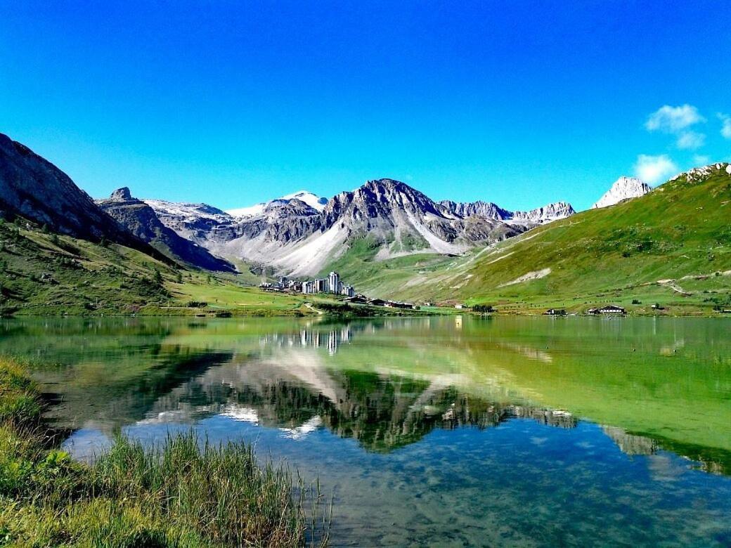 Charmant Studio Aux Pieds Des Pistes Vue Sur La Montagne Tignes Exterior foto